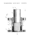 Flanged Fitting For Use With Tubing Containment System diagram and image