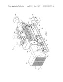 OUTLET BOX FOR POWER GENERATOR AGGREGATE MOUNTED ON A FRAME TO ATTENUATE     VIBRATION AND OSCILLATION diagram and image