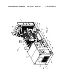 OUTLET BOX FOR POWER GENERATOR AGGREGATE MOUNTED ON A FRAME TO ATTENUATE     VIBRATION AND OSCILLATION diagram and image