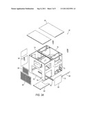 OUTLET BOX FOR POWER GENERATOR AGGREGATE MOUNTED ON A FRAME TO ATTENUATE     VIBRATION AND OSCILLATION diagram and image