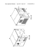 OUTLET BOX FOR POWER GENERATOR AGGREGATE MOUNTED ON A FRAME TO ATTENUATE     VIBRATION AND OSCILLATION diagram and image