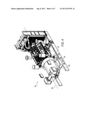 OUTLET BOX FOR POWER GENERATOR AGGREGATE MOUNTED ON A FRAME TO ATTENUATE     VIBRATION AND OSCILLATION diagram and image