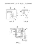 CONSOLE STORAGE RETENTION STRUCTURE diagram and image