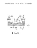 LED PACKAGE STRUCTURE FOR INCREASING LIGHT-EMITTING EFFICIENCY diagram and image