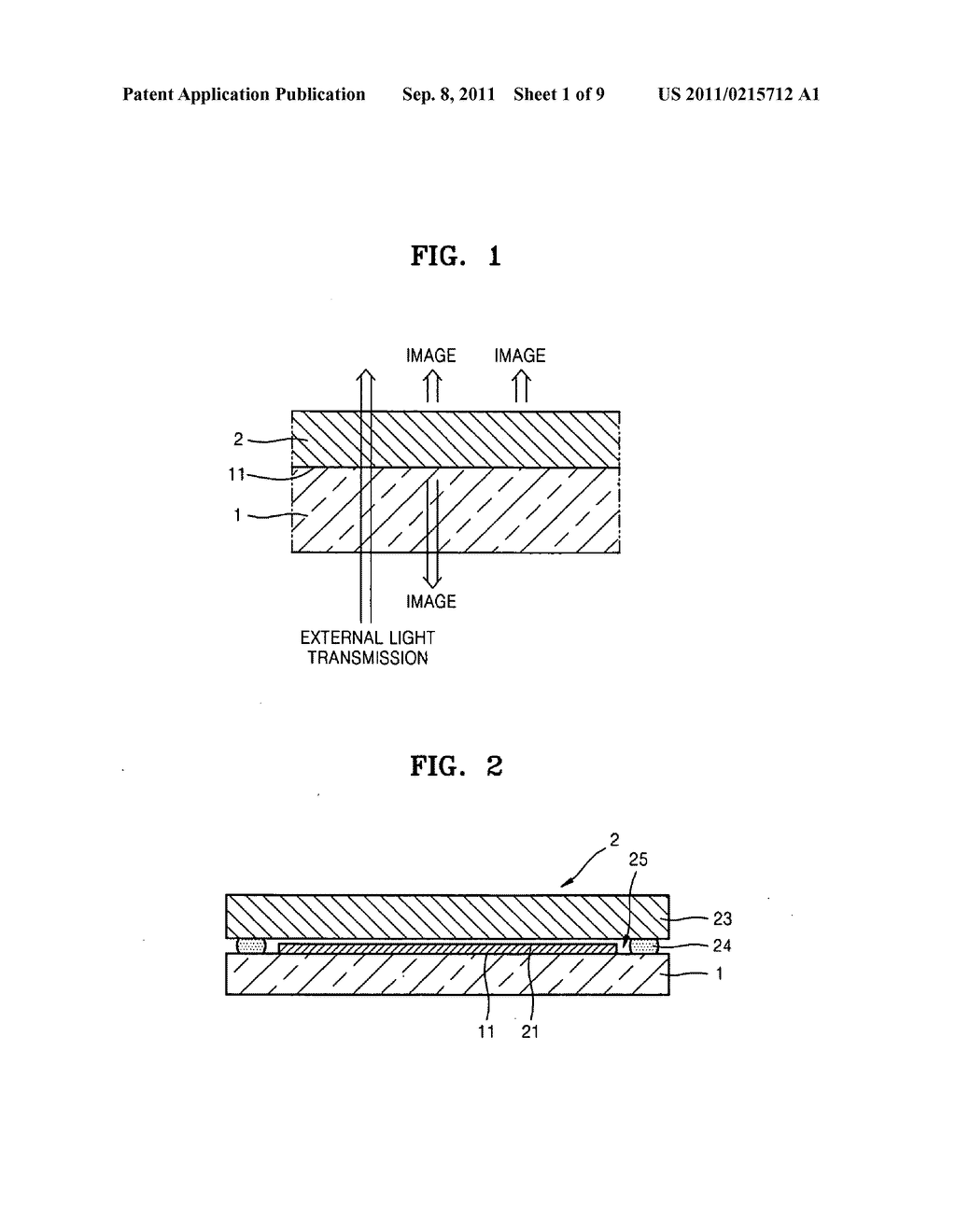 Organic light-emitting display device - diagram, schematic, and image 02