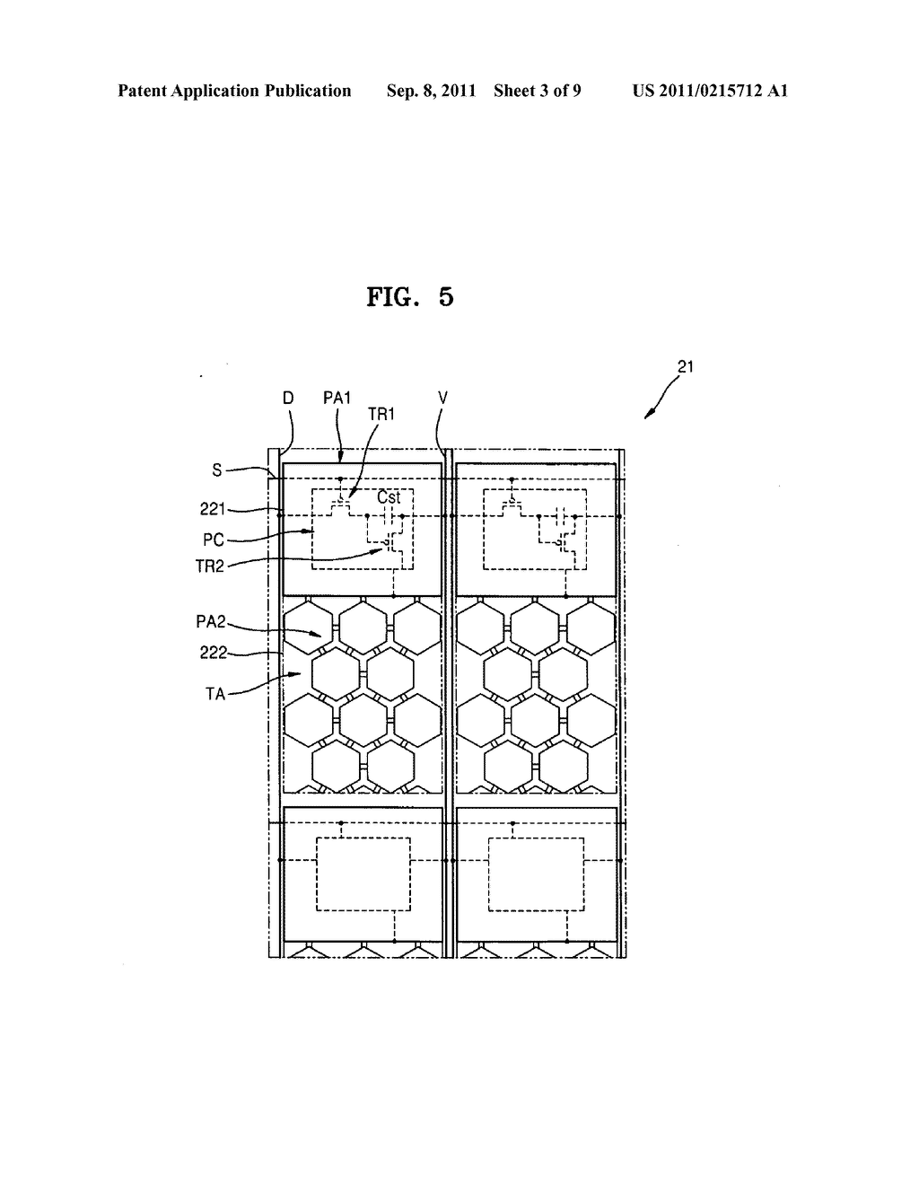 Organic light-emitting display device - diagram, schematic, and image 04