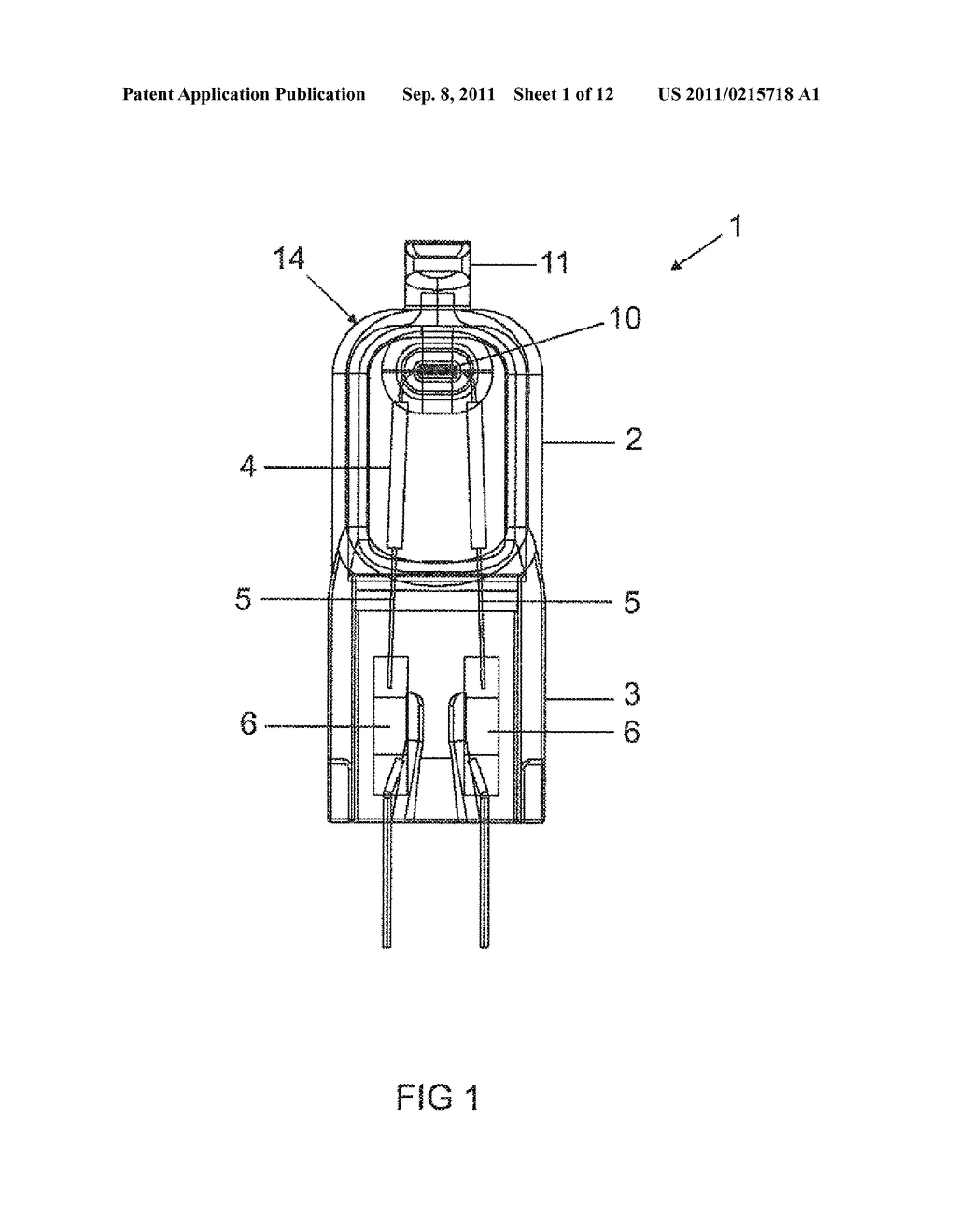 HALOGEN INCANDESCENT LAMP FOR OPERATION ON MAINS VOLTAGE - diagram, schematic, and image 02