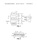 APPARATUS AND METHOD FOR MONITORING CURRENT FLOW TO INTEGRATED CIRCUIT IN     TEMPERATURE-COMPENSATED MANNER diagram and image