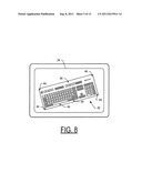 APPARATUS FOR PROVIDING TOUCH FEEDBACK FOR USER INPUT TO A TOUCH SENSITIVE     SURFACE diagram and image