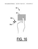 APPARATUS FOR PROVIDING TOUCH FEEDBACK FOR USER INPUT TO A TOUCH SENSITIVE     SURFACE diagram and image