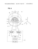 Antenna device including helical antenna diagram and image