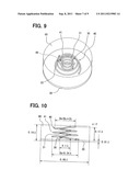 Antenna device including helical antenna diagram and image