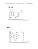 Antenna device including helical antenna diagram and image