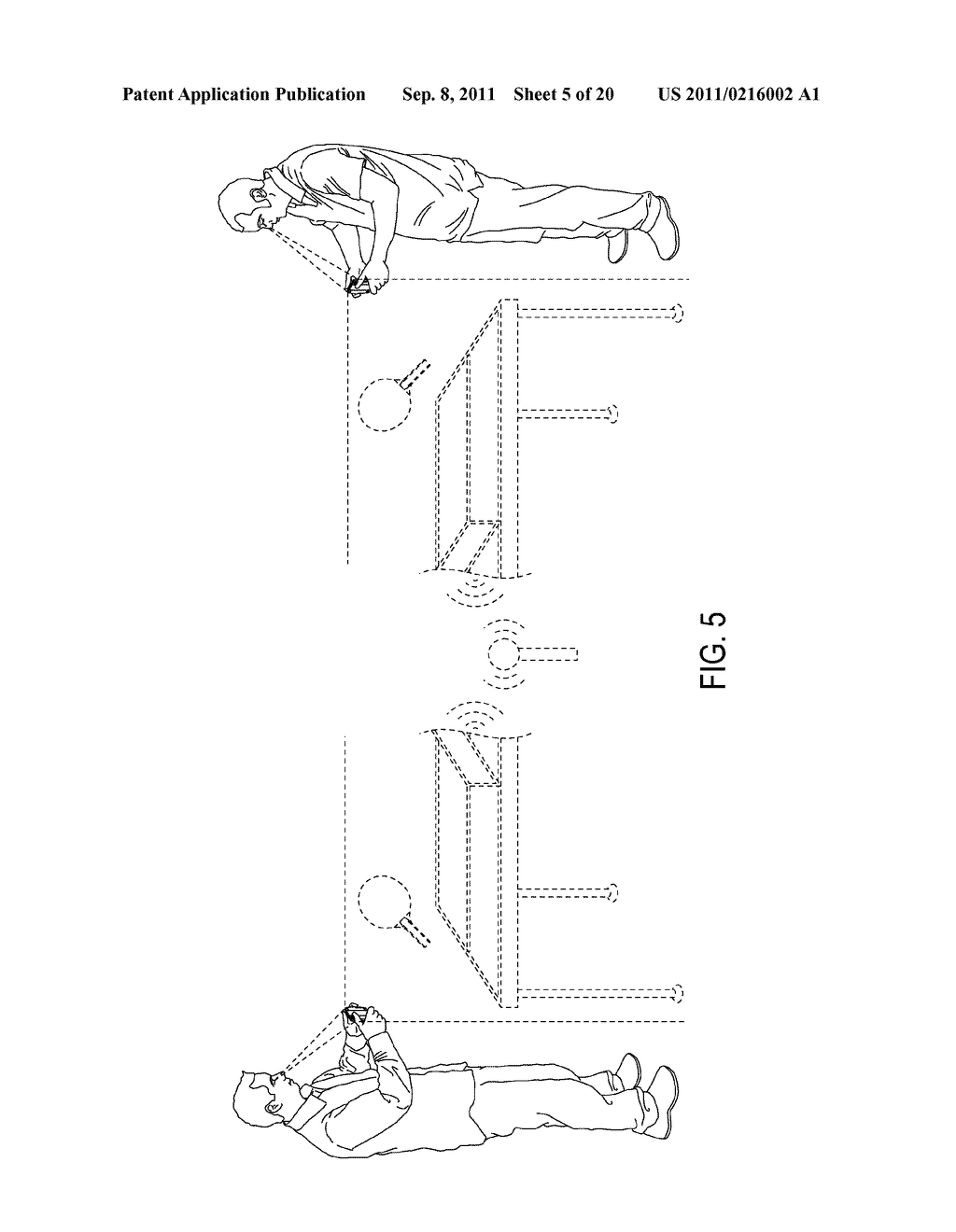 Calibration of Portable Devices in a Shared Virtual Space - diagram, schematic, and image 06