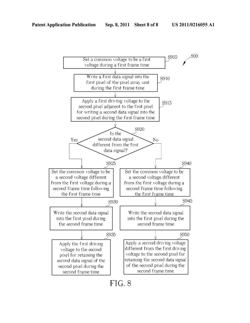 ELECTROPHORETIC DISPLAY AND METHOD OF DRIVING THE SAME - diagram, schematic, and image 09