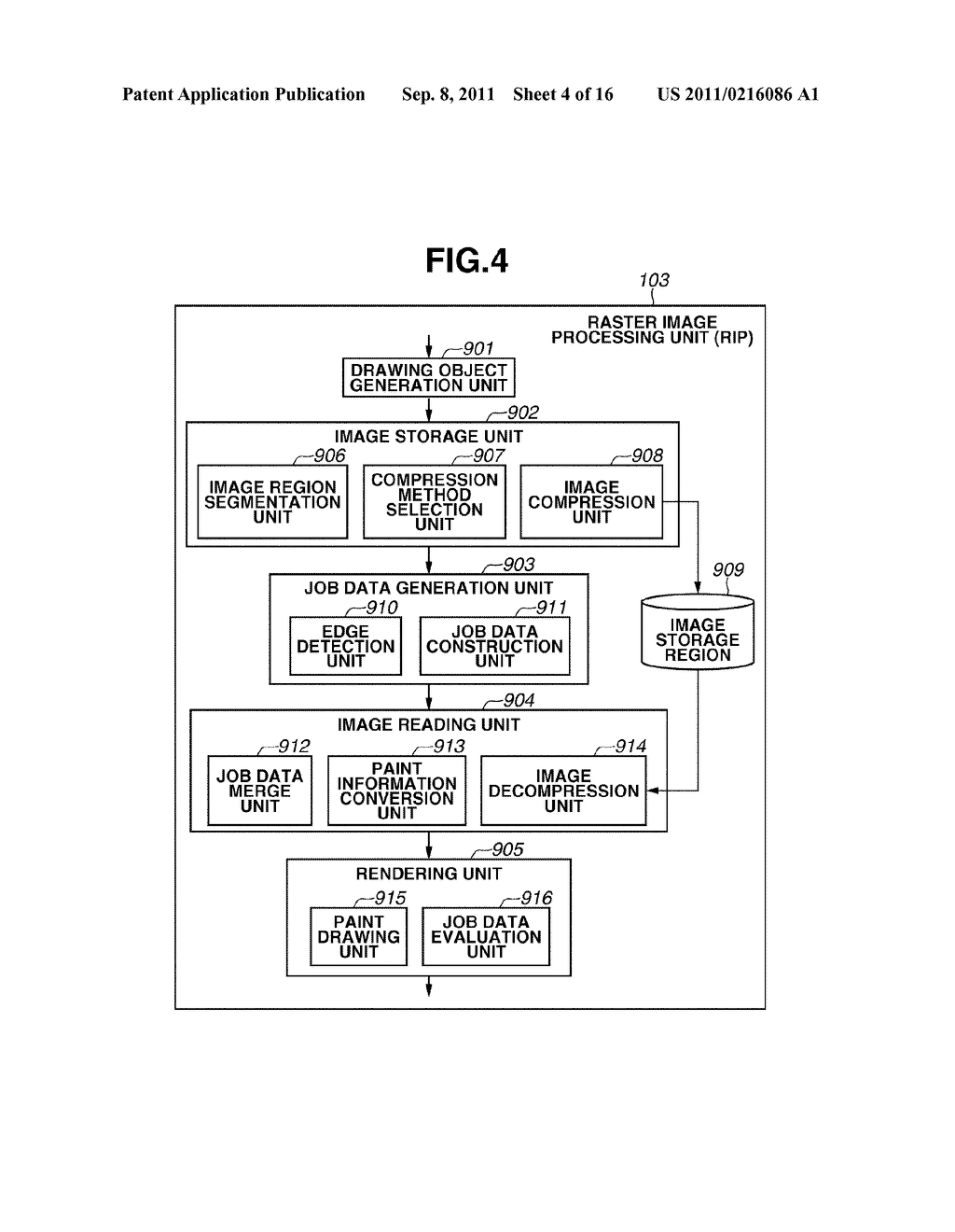 APPARATUS FOR GENERATING RASTER IMAGES, RASTER IMAGE GENERATING METHOD,     AND STORAGE MEDIUM - diagram, schematic, and image 05