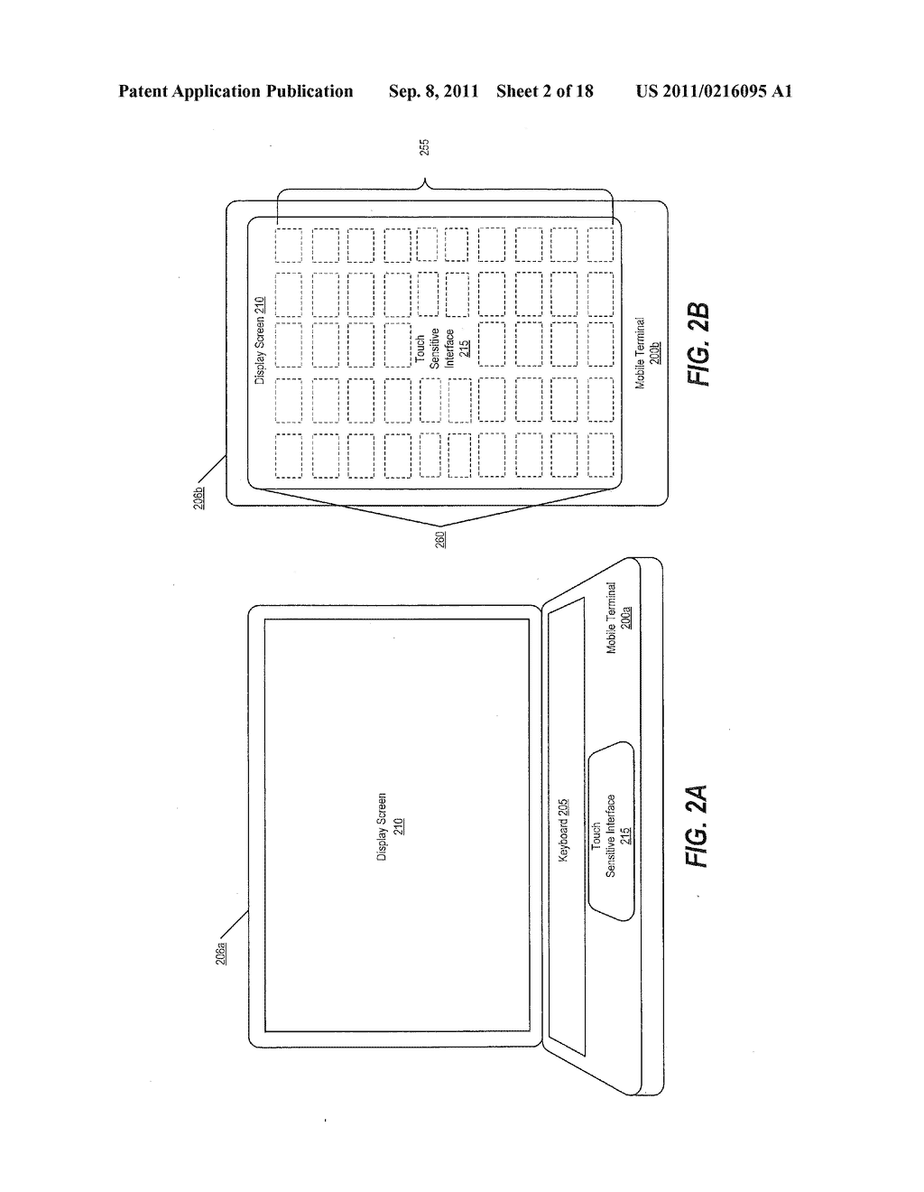 Methods, Devices, and Computer Program Products Providing Multi-Touch Drag     and Drop Operations for Touch-Sensitive User Interfaces - diagram, schematic, and image 03