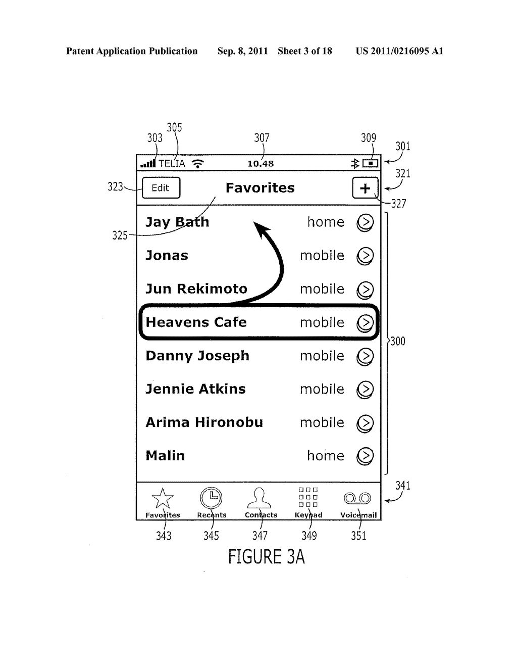 Methods, Devices, and Computer Program Products Providing Multi-Touch Drag     and Drop Operations for Touch-Sensitive User Interfaces - diagram, schematic, and image 04