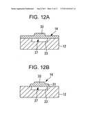 Thermal head, printer, and manufacturing method for the thermal head diagram and image