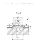 Thermal head, printer, and manufacturing method for the thermal head diagram and image