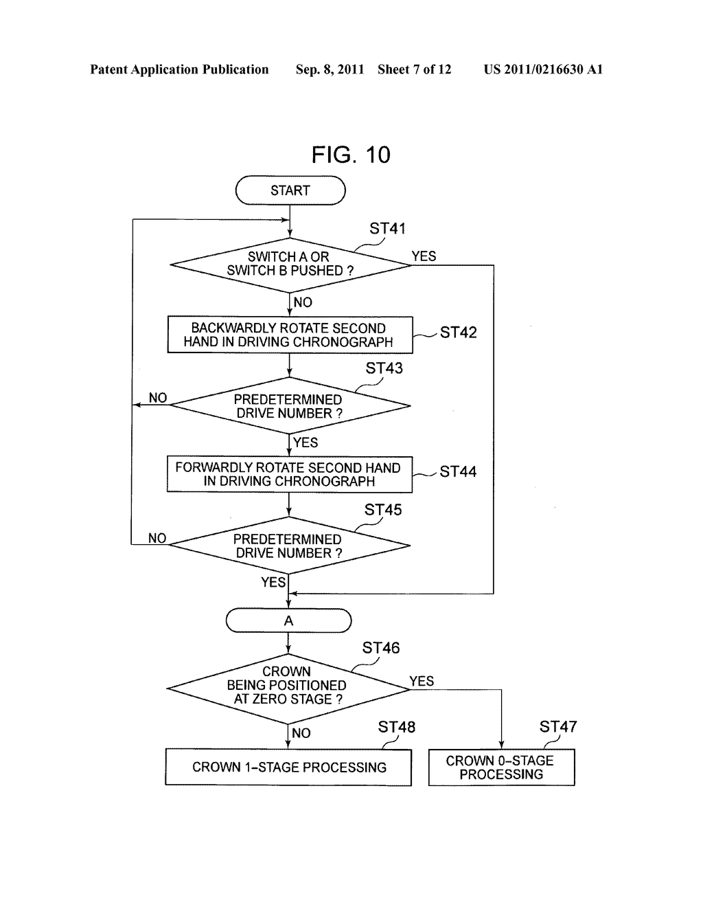 Electronic timepiece - diagram, schematic, and image 08