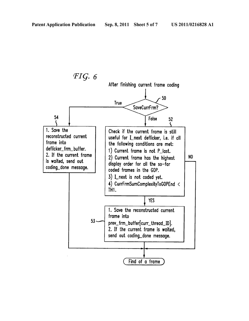 I-FRAME DE-FLICKERING FOR GOP-PARALLEL MULTI-THREAD VICEO ENCODING - diagram, schematic, and image 06