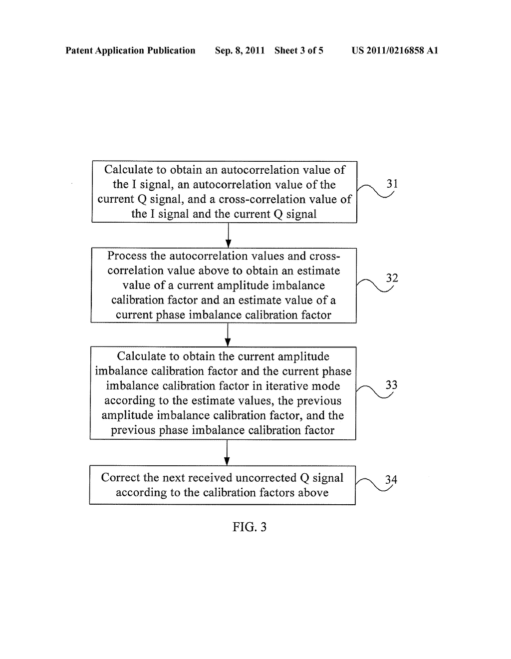 METHOD AND DEVICE FOR CORRECTING IQ IMBALANCE OF BASEBAND SIGNALS IN     WIRELESS COMMUNICATION RECEIVER - diagram, schematic, and image 04