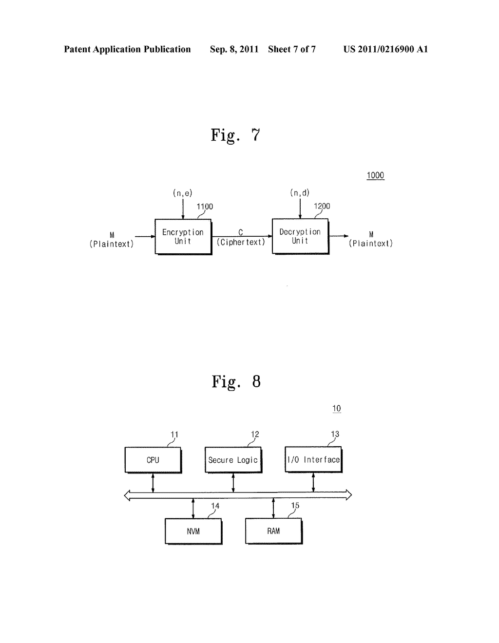 METHODS OF ENCRYPTION AND DECRYPTION AND ENCRYPTION SYSTEMS USING THE SAME - diagram, schematic, and image 08