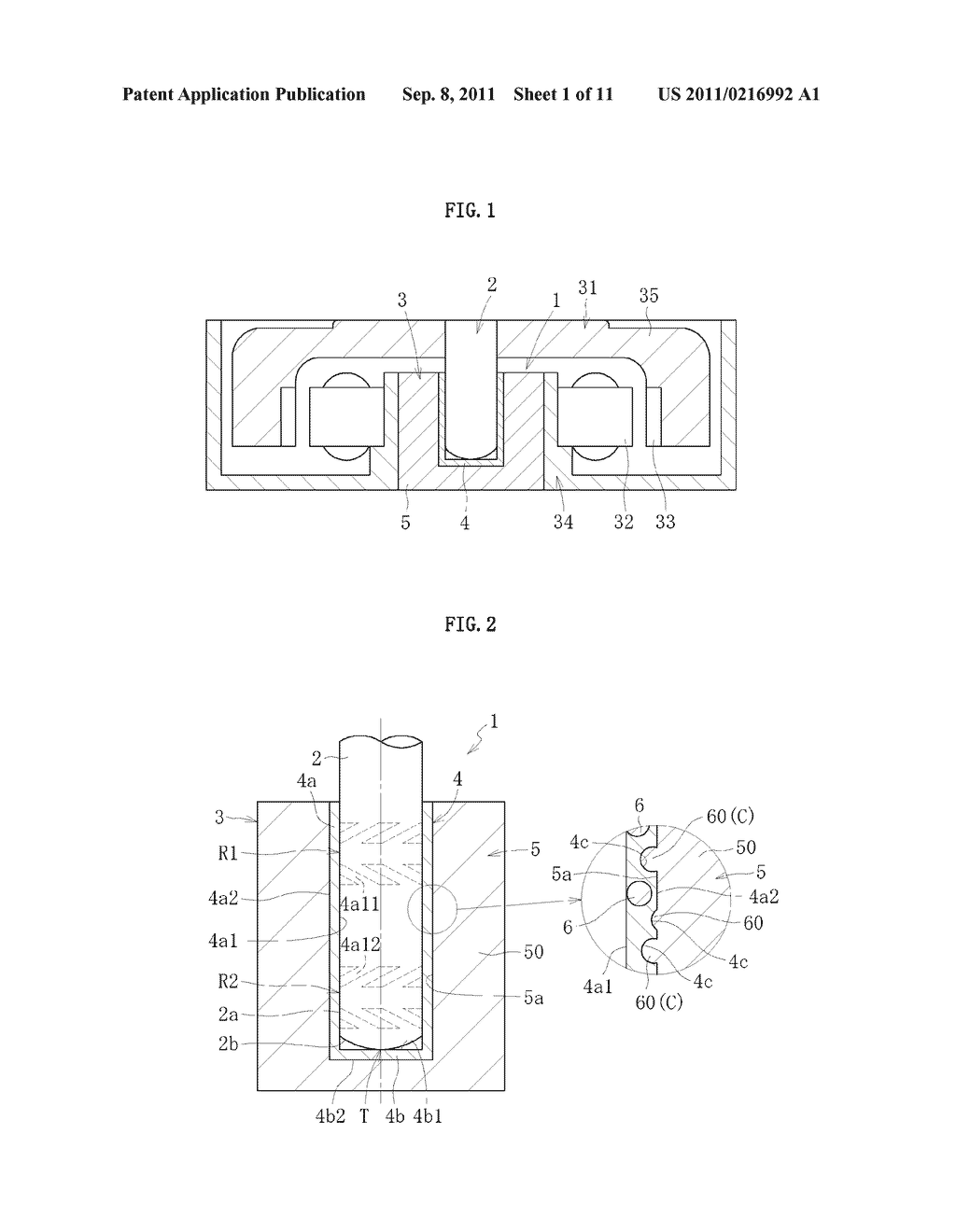 ELECTROFORMED BEARING AND METHOD OF MANUFACTURING SAME - diagram, schematic, and image 02