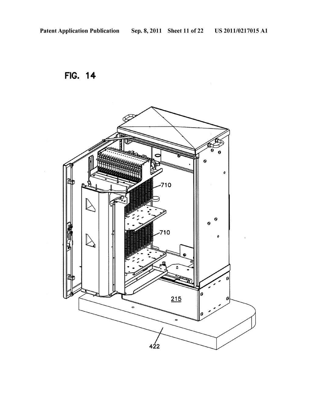 FIBER DISTRIBUTION HUB WITH CONNECTORIZED STUB CABLES - diagram, schematic, and image 12