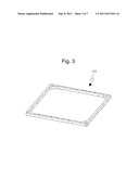 SPACER MEMBER FOR CAMERA MODULE AND CAMERA MODULE EQUIPPED WITH THE SAME diagram and image