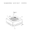 SPACER MEMBER FOR CAMERA MODULE AND CAMERA MODULE EQUIPPED WITH THE SAME diagram and image