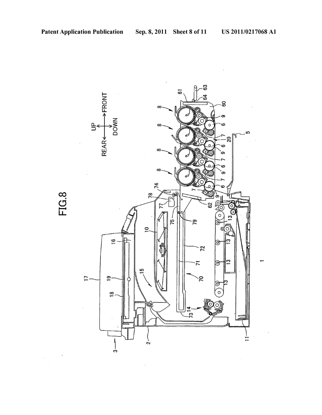 IMAGE FORMING APPARATUS HAVING TONER CARTRIDGE - diagram, schematic, and image 09