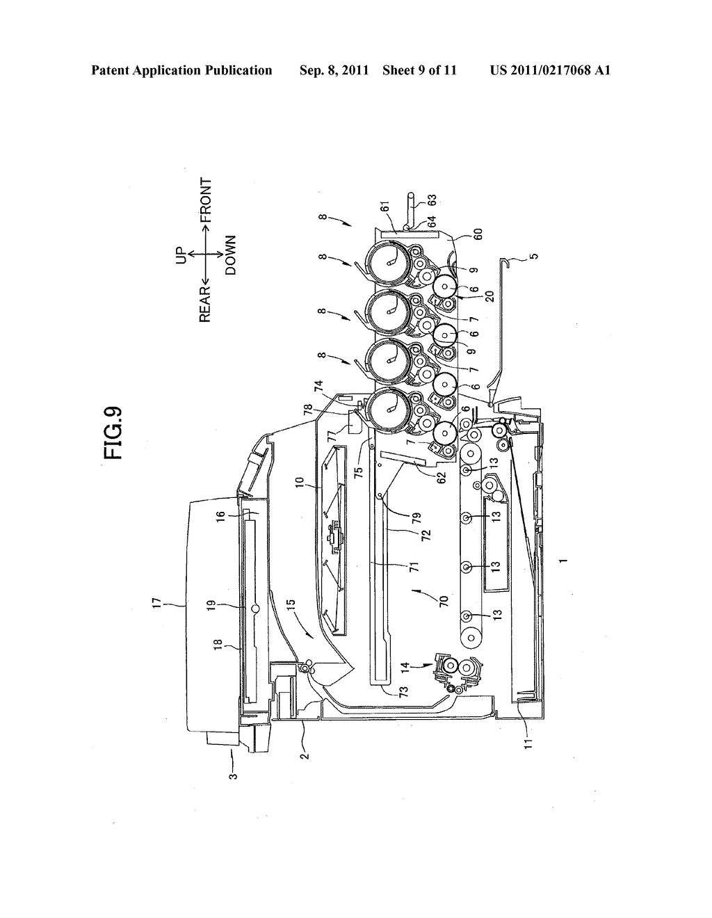 IMAGE FORMING APPARATUS HAVING TONER CARTRIDGE - diagram, schematic, and image 10