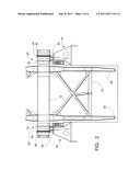 LANDING MECHANISM FOR LIFTED PIPE REEL diagram and image