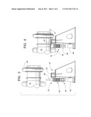 LANDING MECHANISM FOR LIFTED PIPE REEL diagram and image