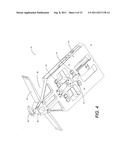 SELF-LOCKING, OVERRIDEABLE AND ATTENUATING CARGO GUIDE AND RESTRAINT diagram and image