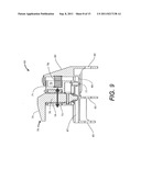 SELF-LOCKING, OVERRIDEABLE AND ATTENUATING CARGO GUIDE AND RESTRAINT diagram and image