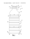 FLEXIBLE STANDING RING FOR HOT-FILL CONTAINER diagram and image