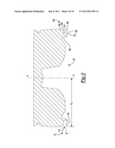 FLEXIBLE STANDING RING FOR HOT-FILL CONTAINER diagram and image