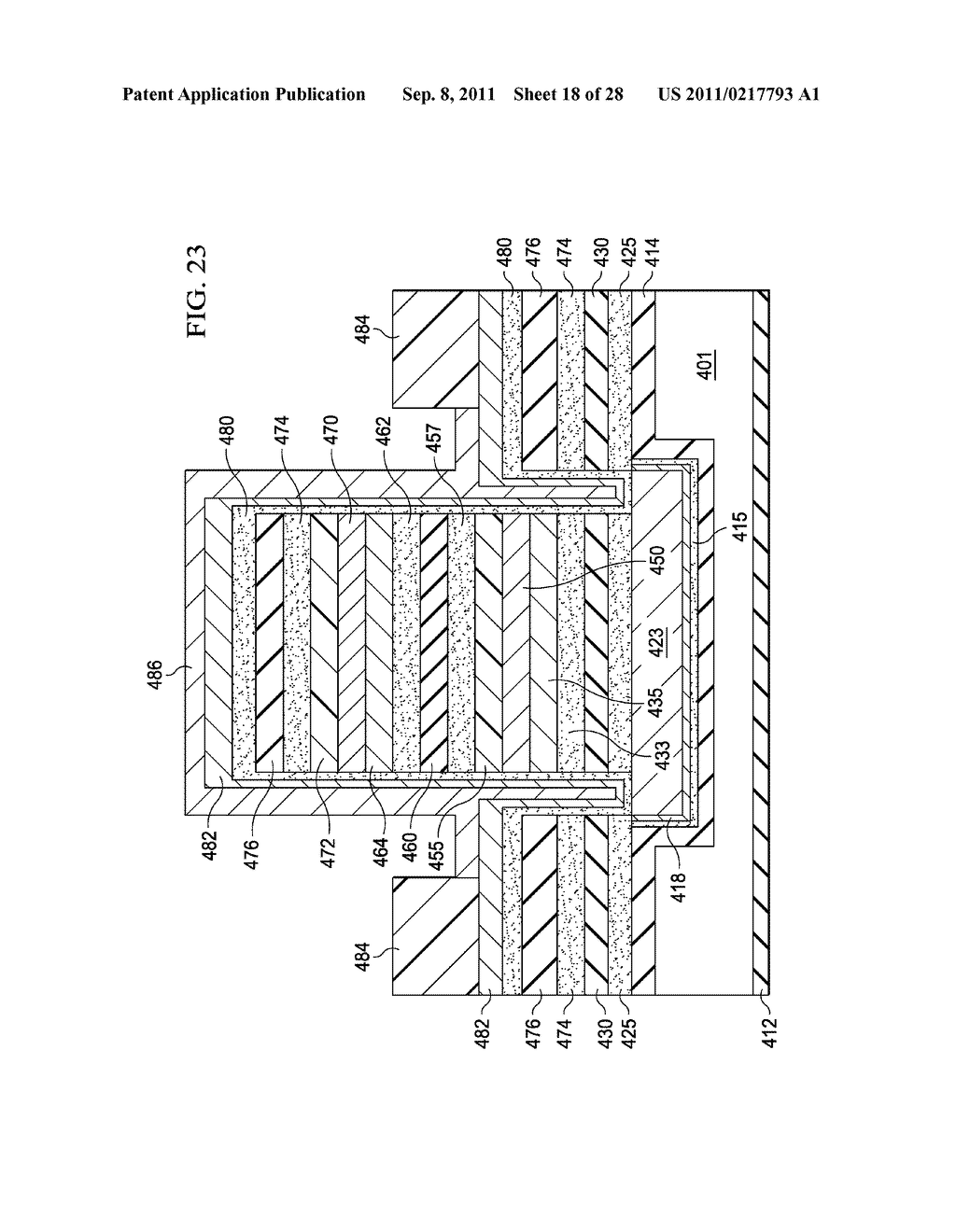 Methods of Processing a Substrate and Forming a Micromagnetic Device - diagram, schematic, and image 19