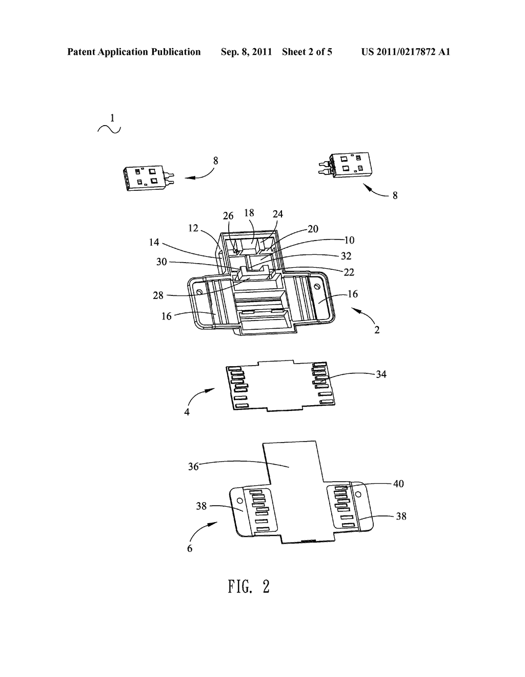 Electrical Connector - diagram, schematic, and image 03