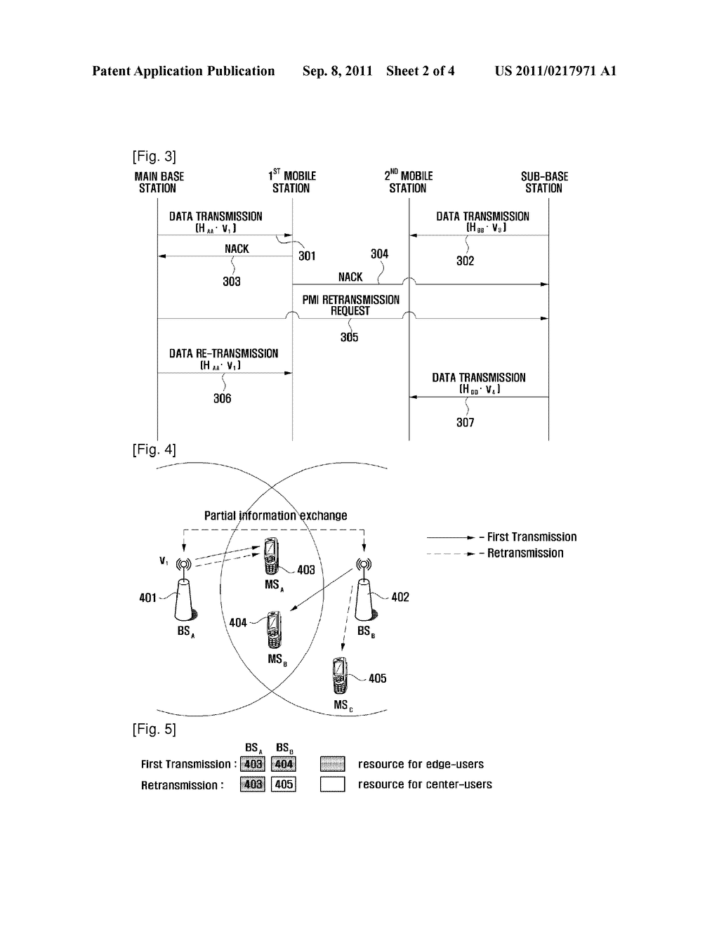 METHOD AND SYSTEM FOR PERFORMING RETRANSMISSION REQUEST THROUGH BASE     STATION COOPERATION IN COMMUNICATION SYSTEM - diagram, schematic, and image 03