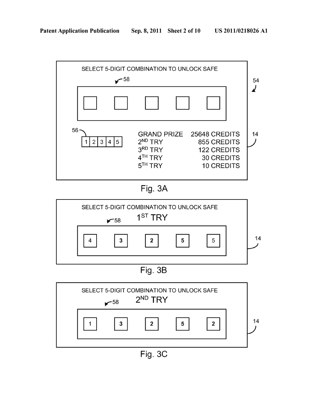 Bonus Game Where Player Guesses a Number Combination - diagram, schematic, and image 03