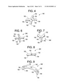 GOLF CLUB HEAD OR OTHER BALL STRIKING DEVICE HAVING ADJUSTABLE STIFFENED     FACE PORTION diagram and image