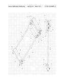 ROLLER TRAINER ASSEMBLY WITH LINEAR BEARINGS diagram and image