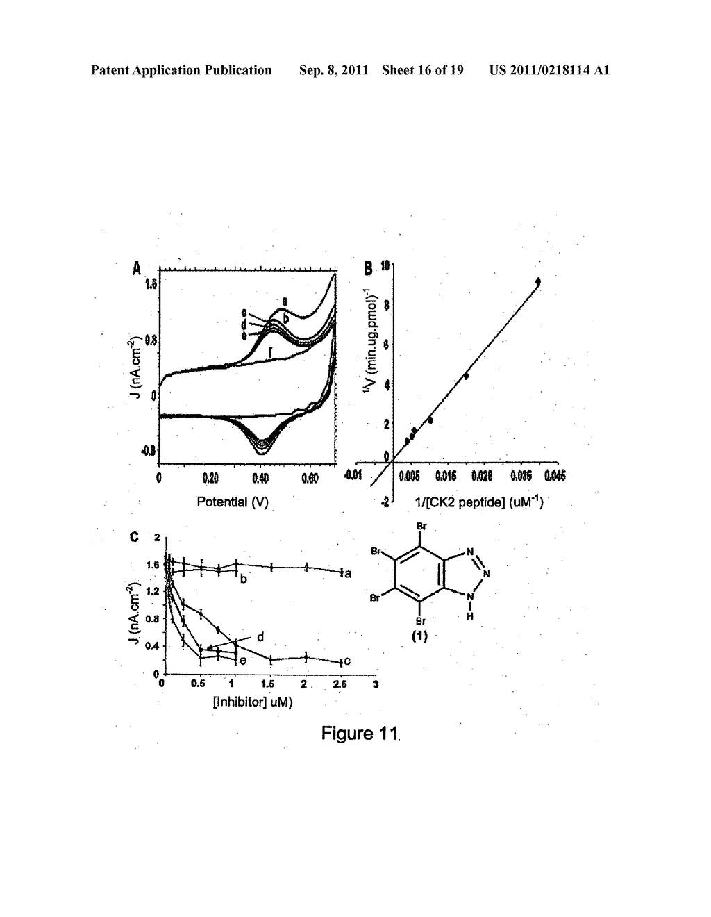 NUCLEOTIDE TRIPHOSPHATE WITH AN ELECTROACTIVE LABEL CONJUGATED TO THE     GAMMA PHOSPHATE - diagram, schematic, and image 17