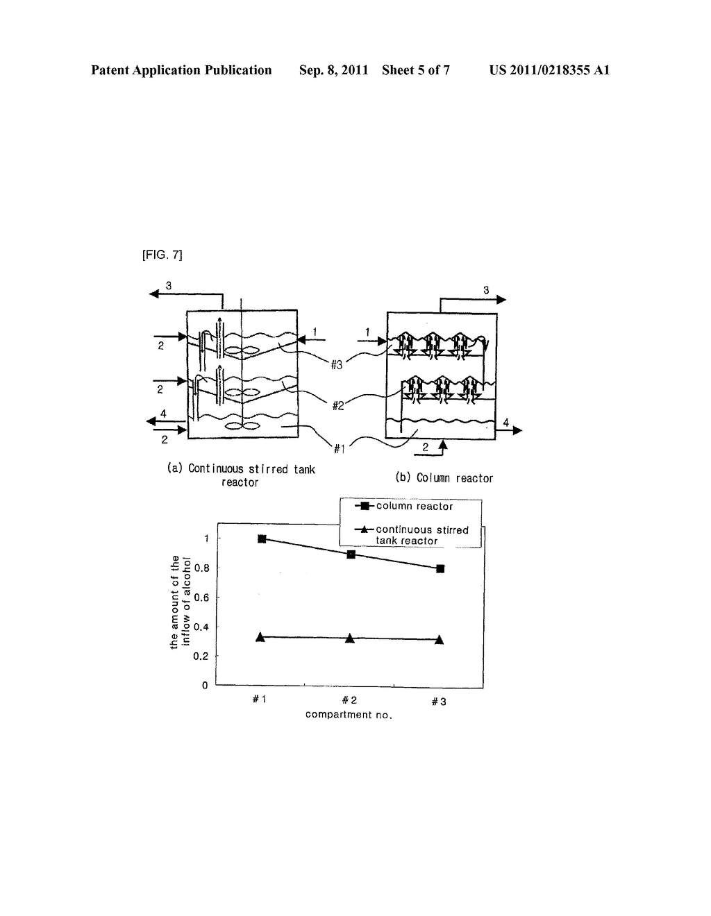 METHOD AND APPARATUS FOR PREPARING ALKYL ESTER FATTY ACID USING FATTY ACID - diagram, schematic, and image 06