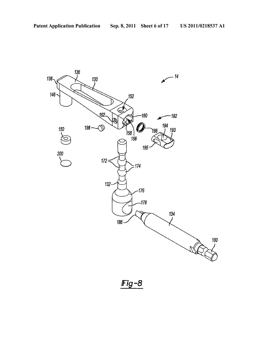 Method and Apparatus for Preparing a Proximal Femur - diagram, schematic, and image 07