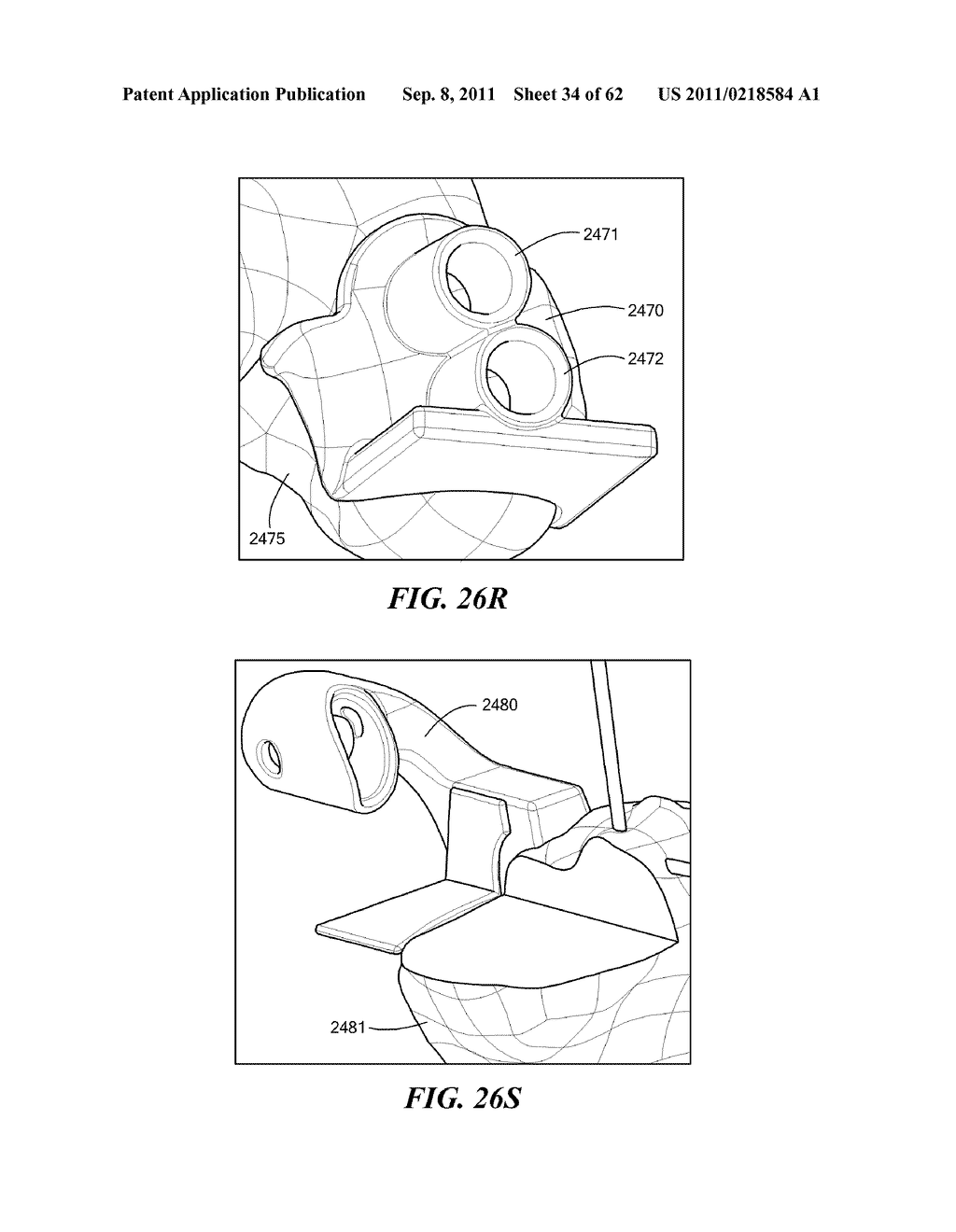 Patient Selectable Joint Arthroplasty Devices and Surgical Tools - diagram, schematic, and image 35